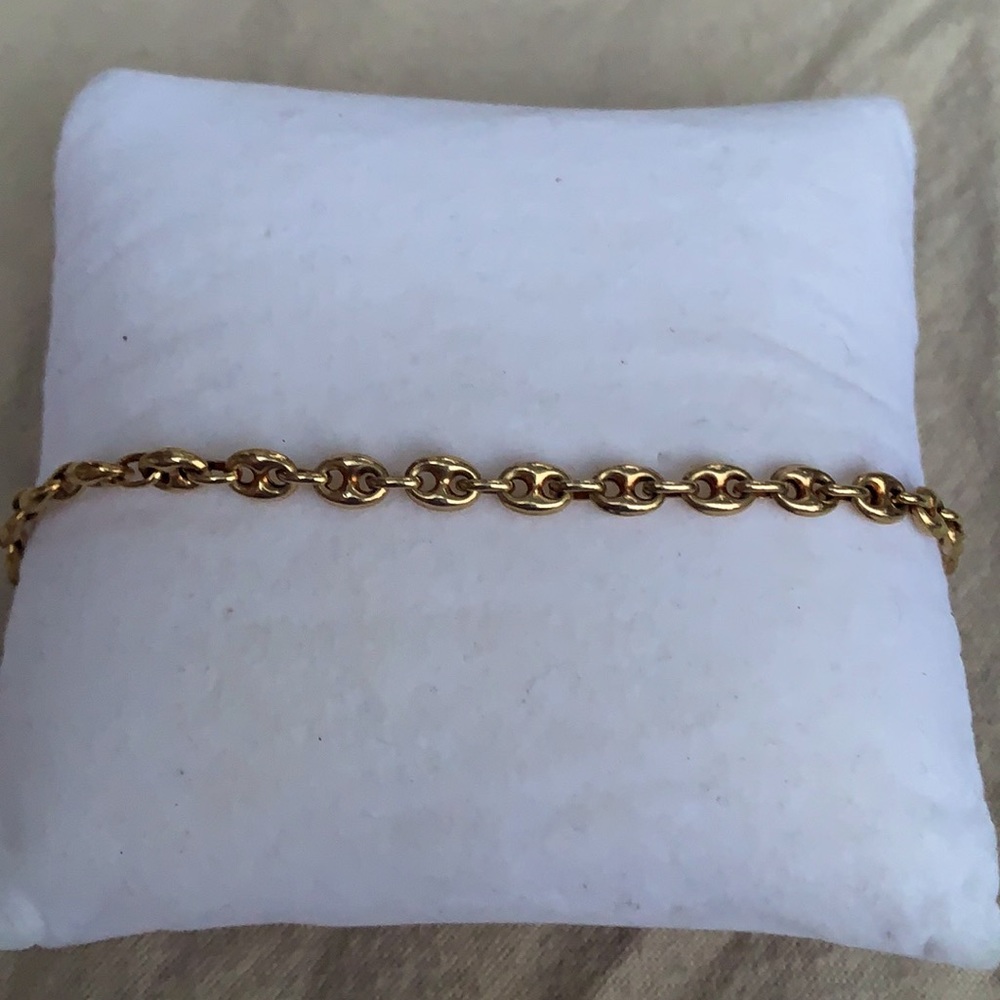 14k gold Italy bracelet/anklet